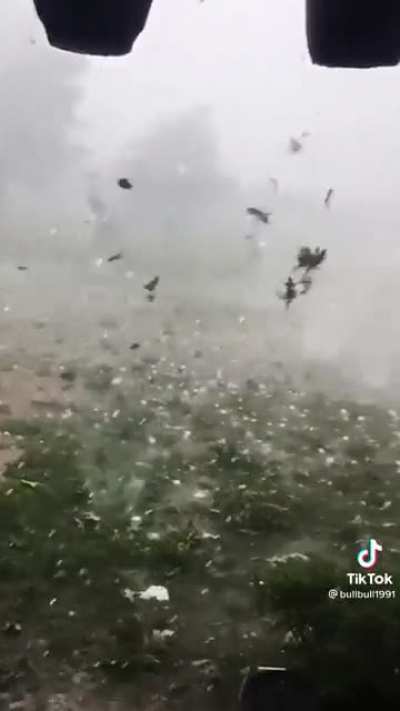 What the hail?!
