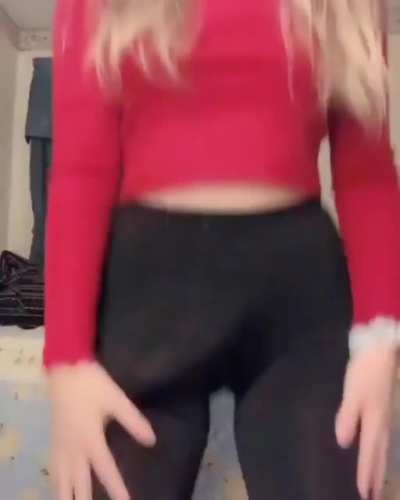 I wear leggings