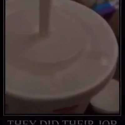 No clown juice here-