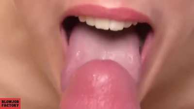 receiving a sensual blowjob is the dream