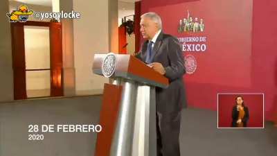 Hay una brutal campaña de desprestigio en contra de AMLO, orquestada por el mismísimo presidente de México...