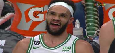 [Highlight] A bloodied & near-deaf Derrick White looks forward to All-Star Weekend