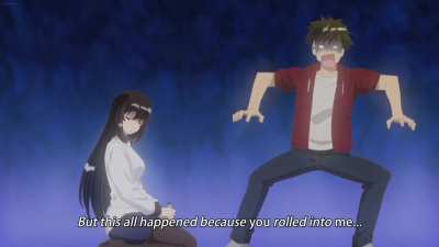 Joshi Ochi! 2-kai kara Onnanoko ga... Futte Kita! 1 part 1