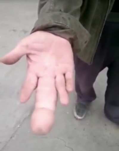 Blursed Middle Finger