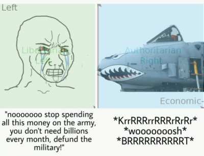 Shut up leftie, and take the warthogpill