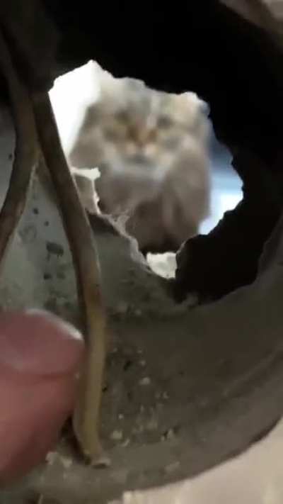 Making a hole in the wall