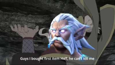 When you try to fight smurf Invoker