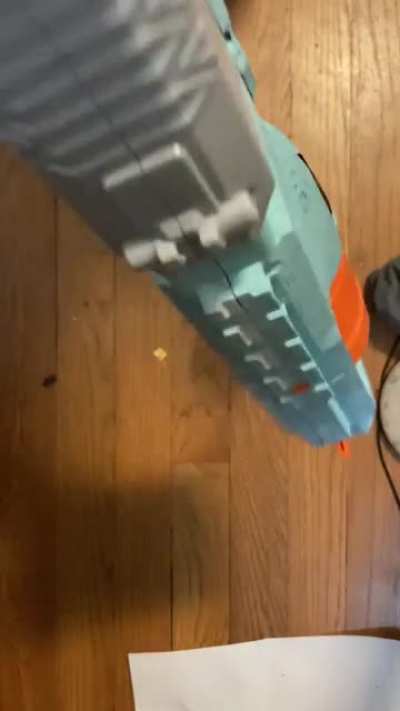 Did you know 308 perfectly fits in a nerf gun