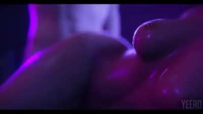 Sombra oiled and fucked (Yeero)