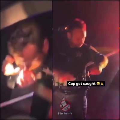 Cop Allegedly Caught Sniffing Evidence During Search!