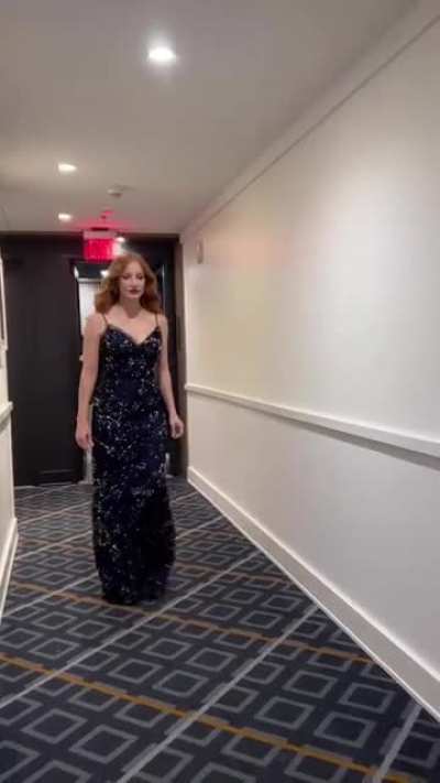 Jessica Chastain at the CMA Awards, 2022