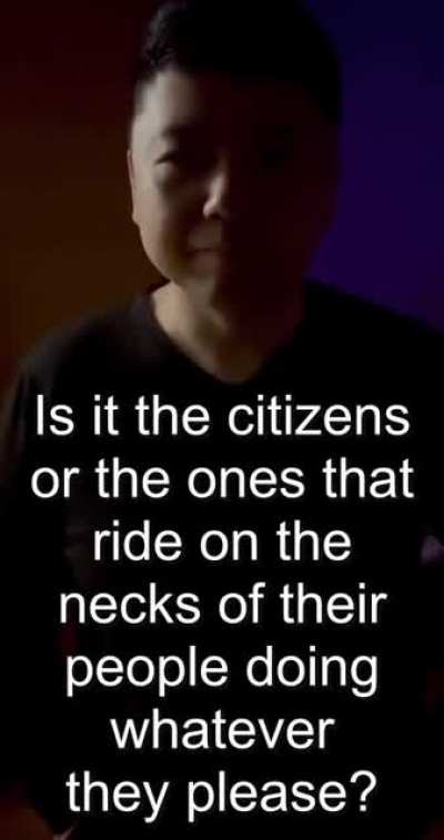 Chinese national in Odessa calls out Chinese government for censoring him (subtitles)