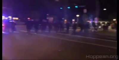 Crush the anti fascist mob (from @thehoppean on twitter)