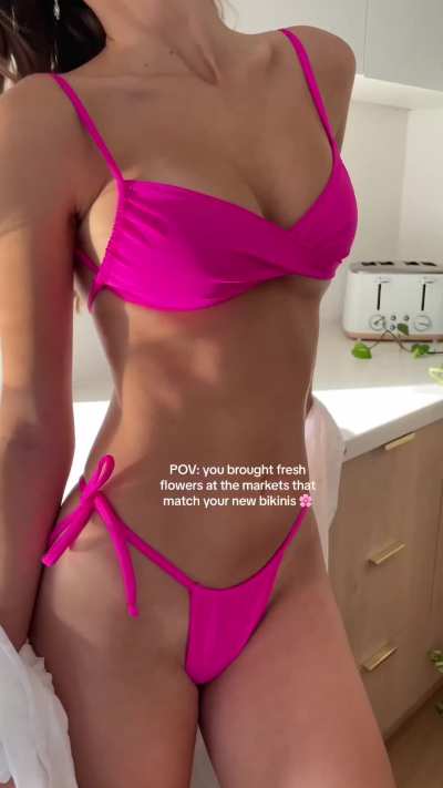 Bright pink (
