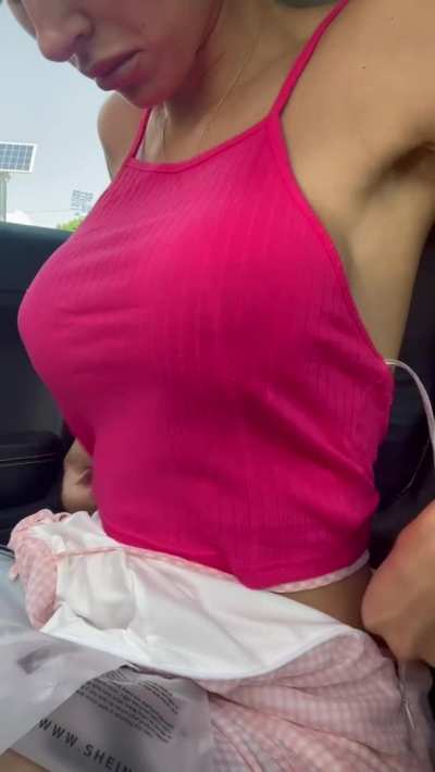 dressing up in public, I hope somebody saw me)