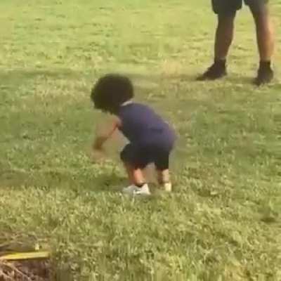 He really tried...