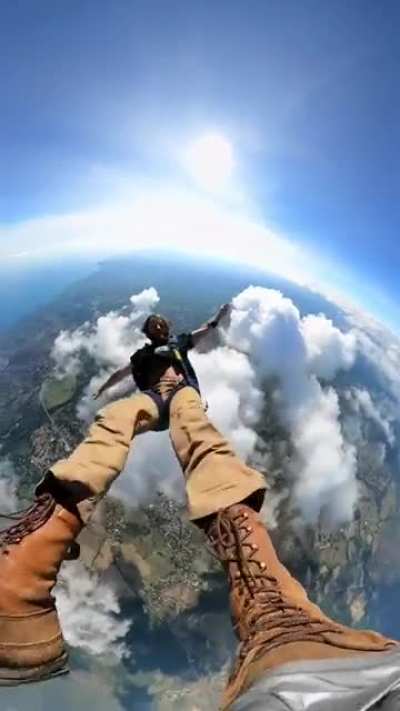 Jumping through a cloud
