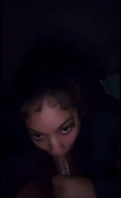 Sucking dick in the car