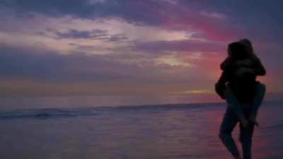 Willow Shields (Abbie) & Ava Capri (Karly) lesbian kiss in When Time Got Louder (2022)