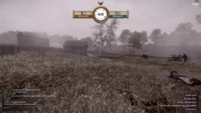 Massive artillery hit, this just happened on public server. Still processing all the emotions