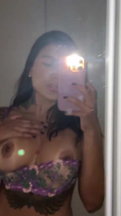 I need a pair of hands to rub my huge boobs