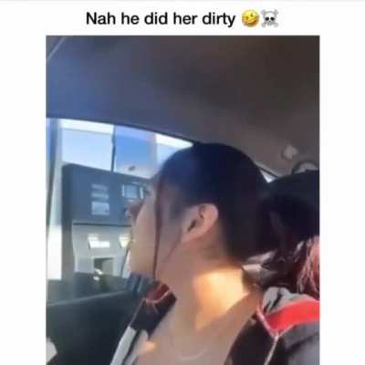 That‘s what you get girl