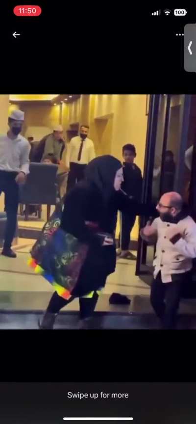 Shuli having a domestic dispute with his wife