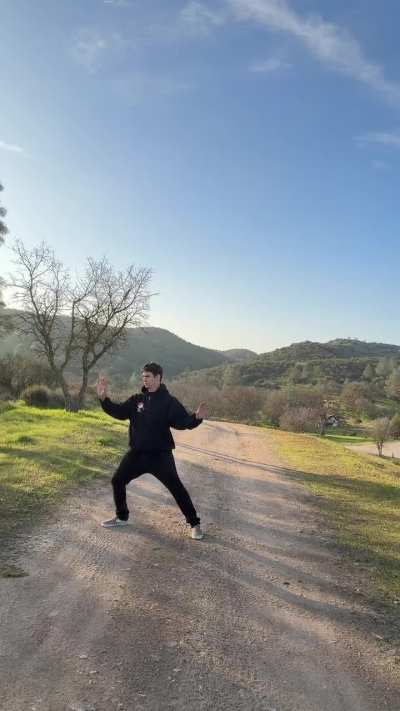 Tai Chi practice yesterday afternoon