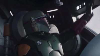 Boba Fett knows how to deal with people who don’t social distance.