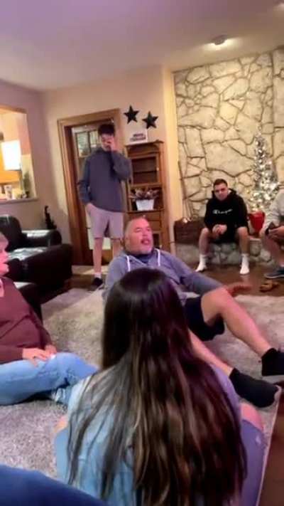 HMF while I demonstrate a kip-up