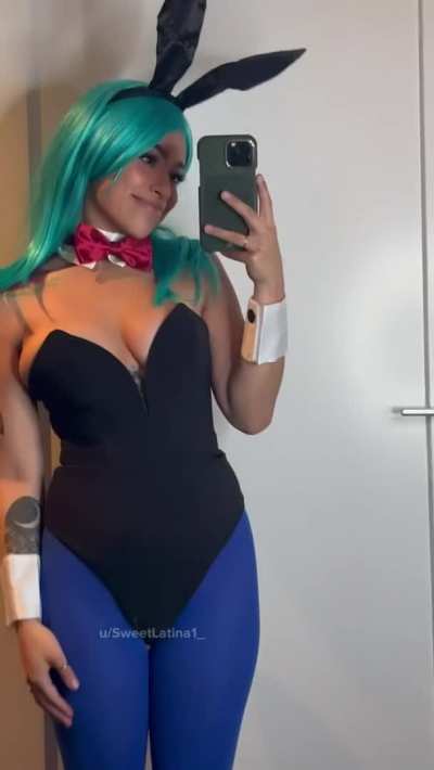 Decided to be a fuck bunny for Halloween