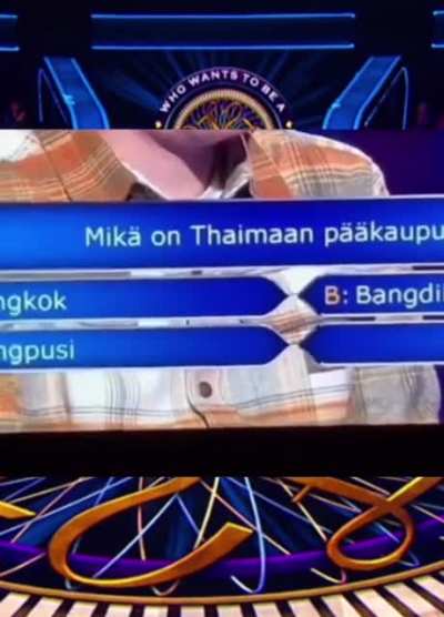 Finnish Who Wants To Be A Millionaire