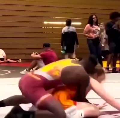 She felt it! 