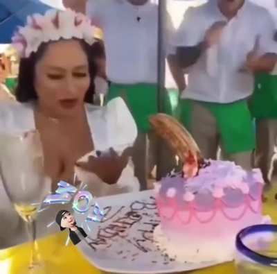 She didn’t hesitate to show off her skills