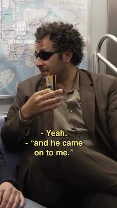 Steve Coogan’s Subway Hot Take on right wing Republicans thinking Jesus was one of them & would’ve supported Trump: “The only thing he’s got in common with Trump is he hung out with the prostitutes & the sinners. But he was trying to save the pros
