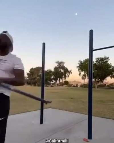 That dismount
