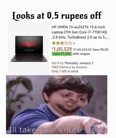 0.006 USD and 0.005 Pounds for Americans and Europeans.