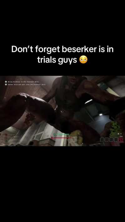 I forgot berserker was in this trial🫩