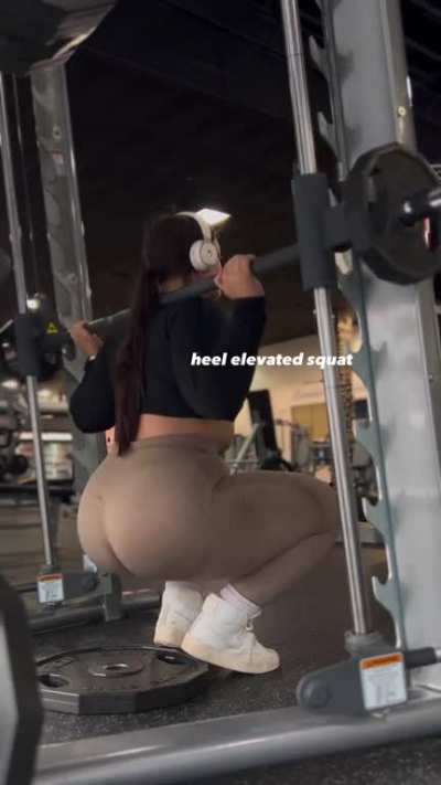 She’s so thick