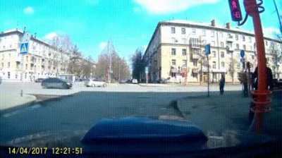 Fixing broken traffic light