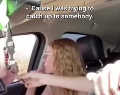 Cop tickets a driver for speeding, but excuses himself for speeding