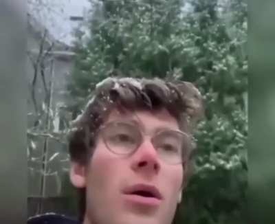 Snow.
