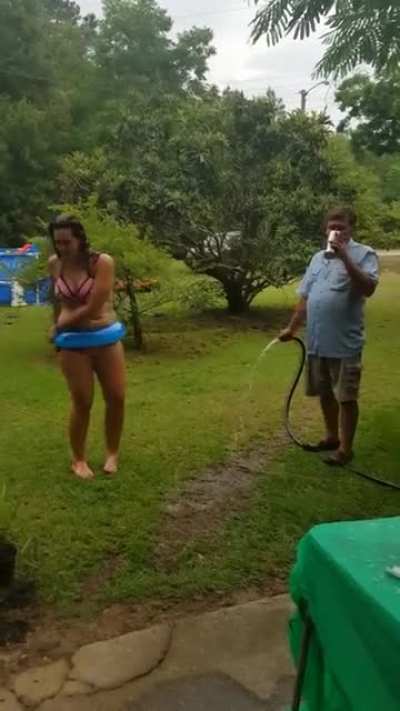 HMC while I get out this pool float