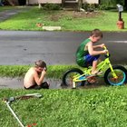 Boys being boys. It's normal and fine. Really.