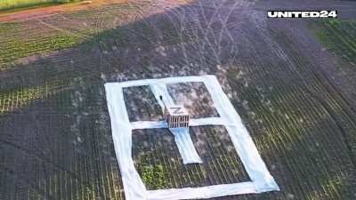 Testing Ukrainian cardboard drones that attacked the airport in Kursk