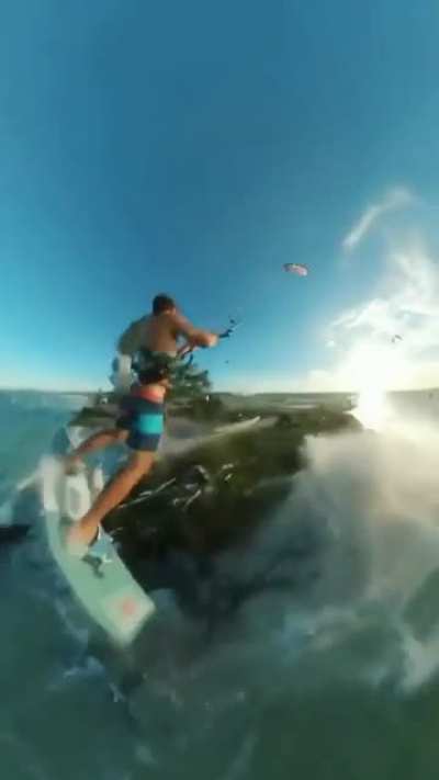Feeling bored, might jump over an island.