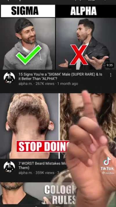 I’m a sugma male