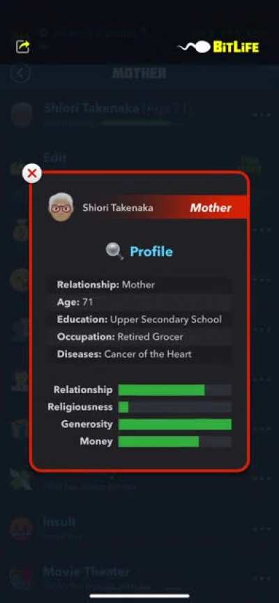 My family curse