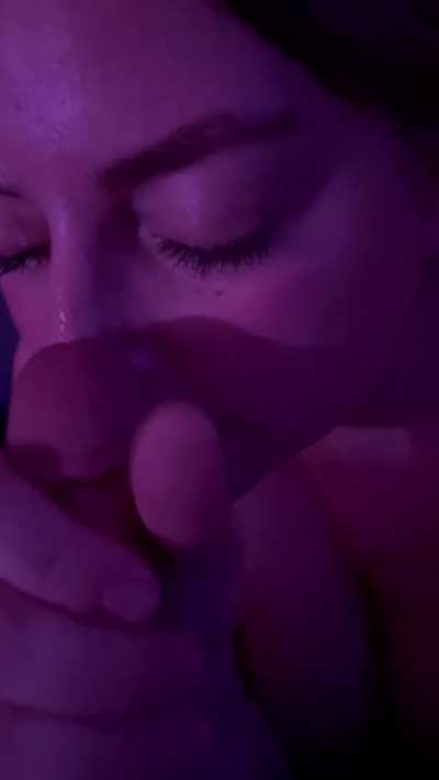 Would you let me finish you like this? What’s your favorite way to cum?