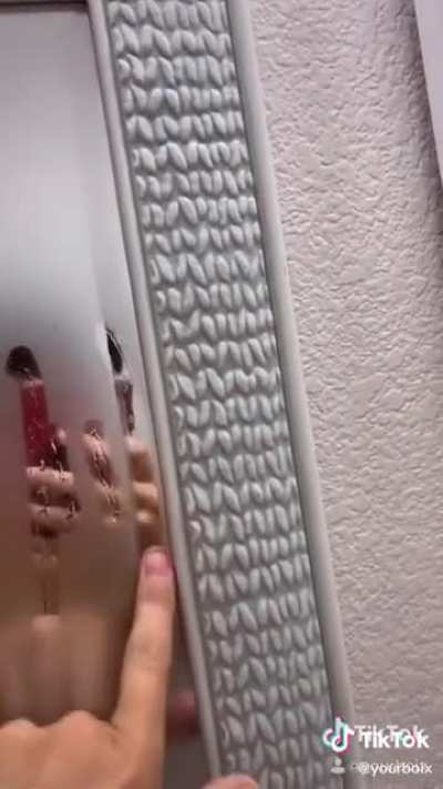 Miren lo que encontré en el baño